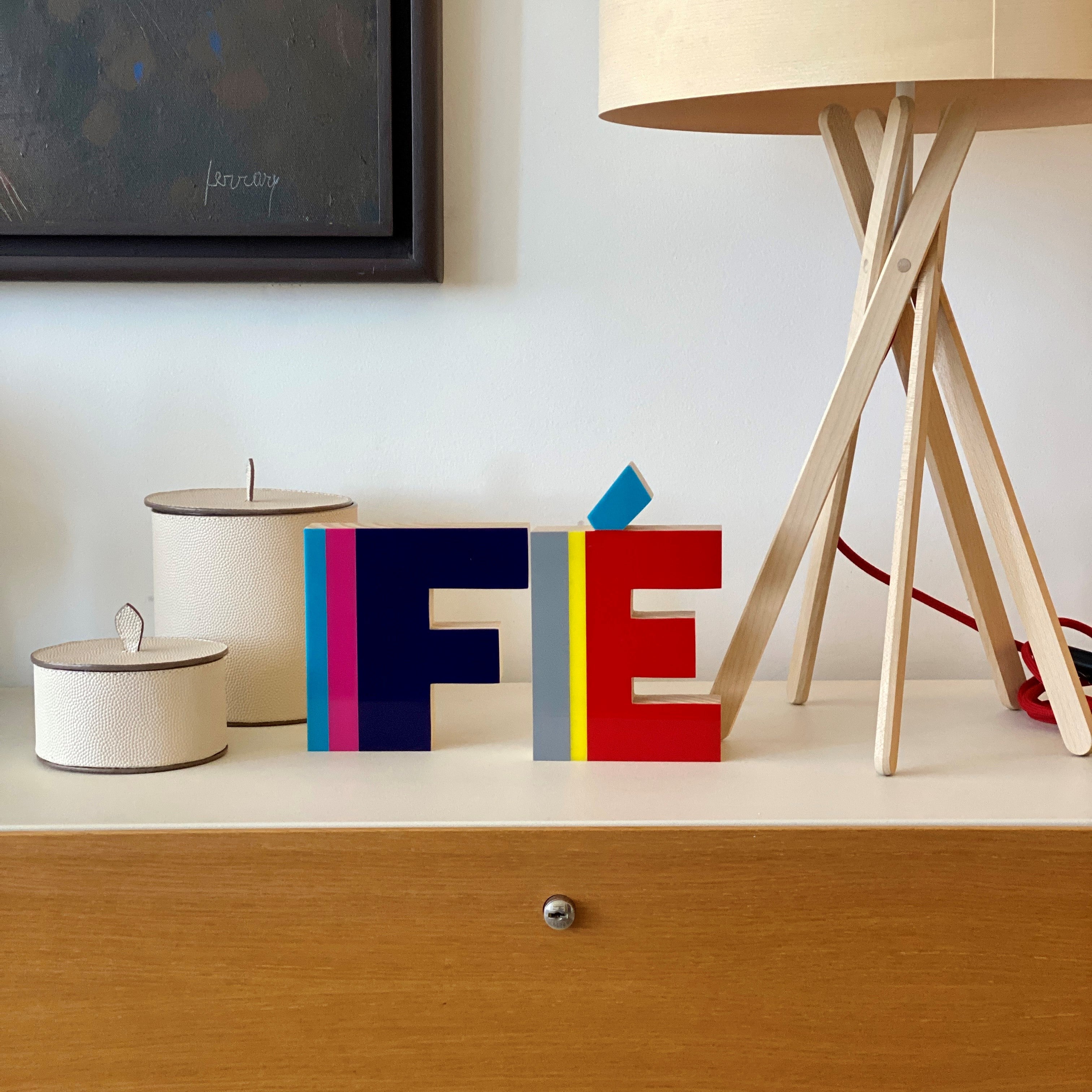 Fé palavras para decorar