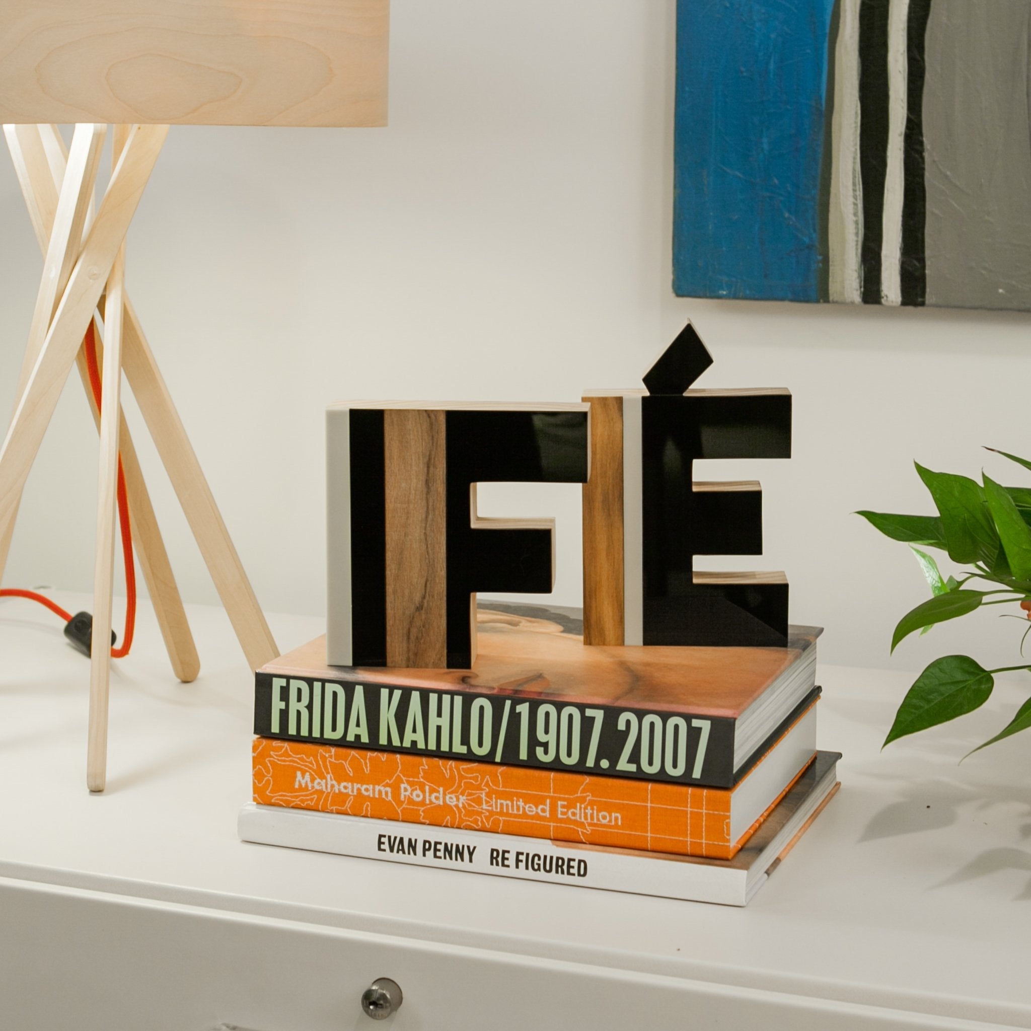 Fé palavras para decorar