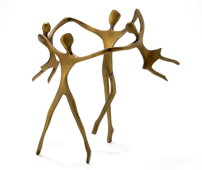 Escultura Familia Ciranda Menina