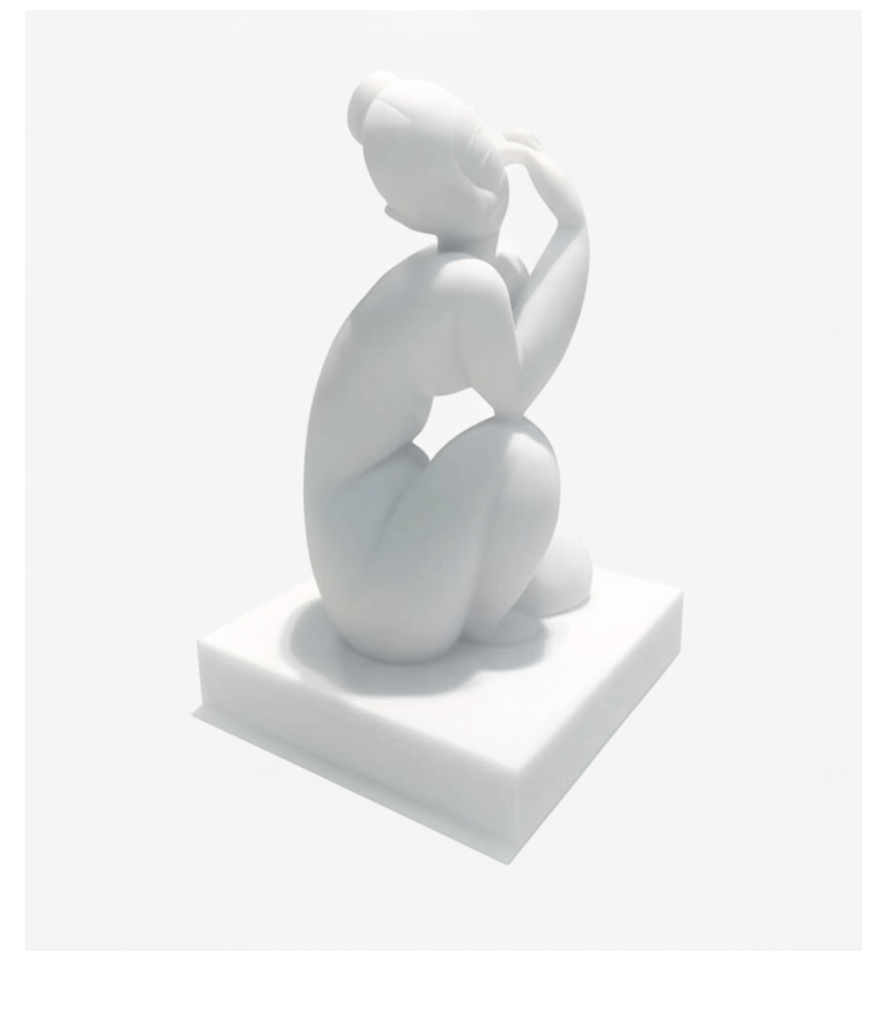 Escultura Eva G fosca - BK Arte e Design