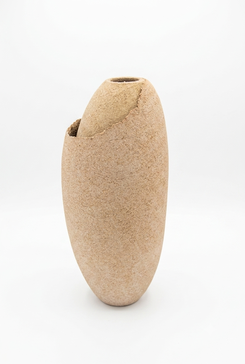 Vaso Orgânico Casca 1 - Domingos Tótora