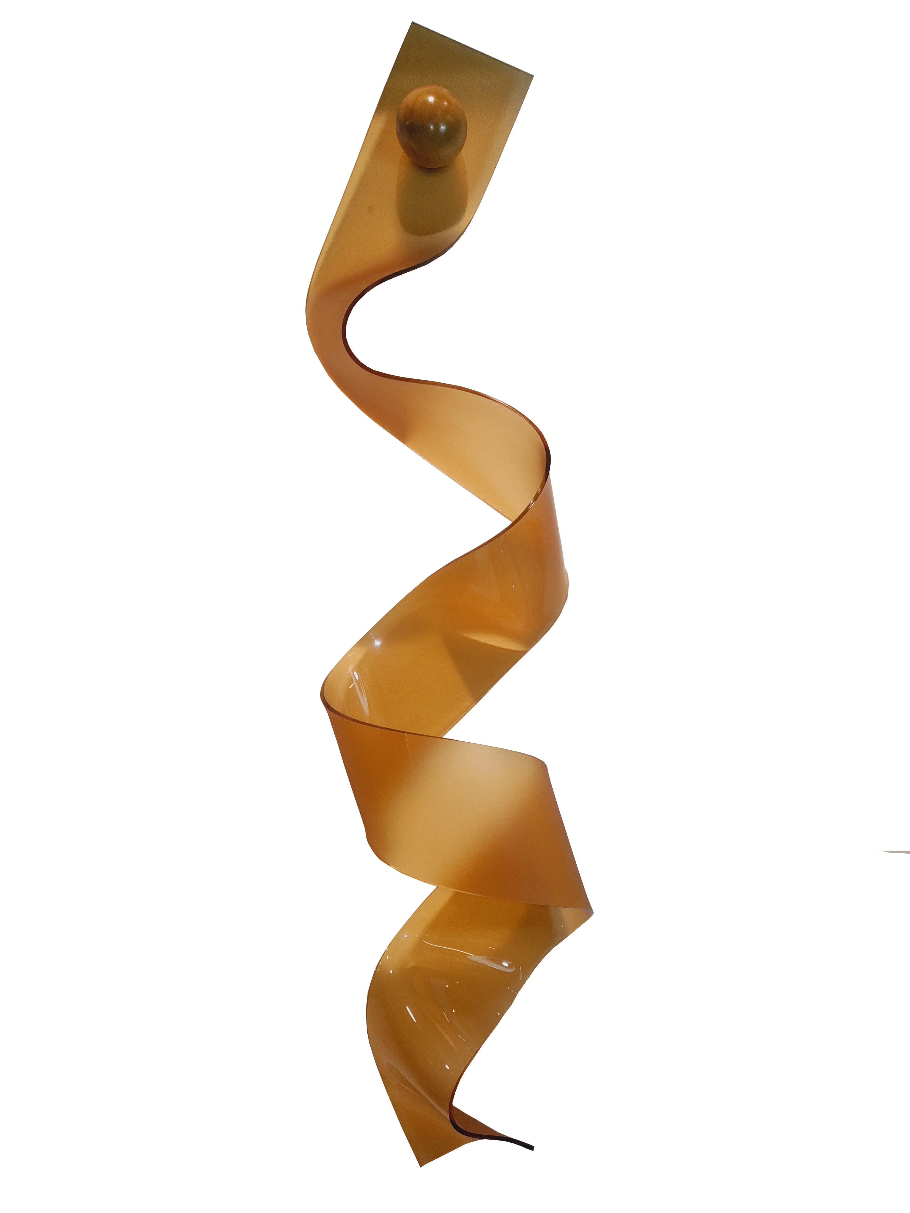 Escultura Esfere Amarelo