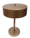 Luminaria em Metal Dourado