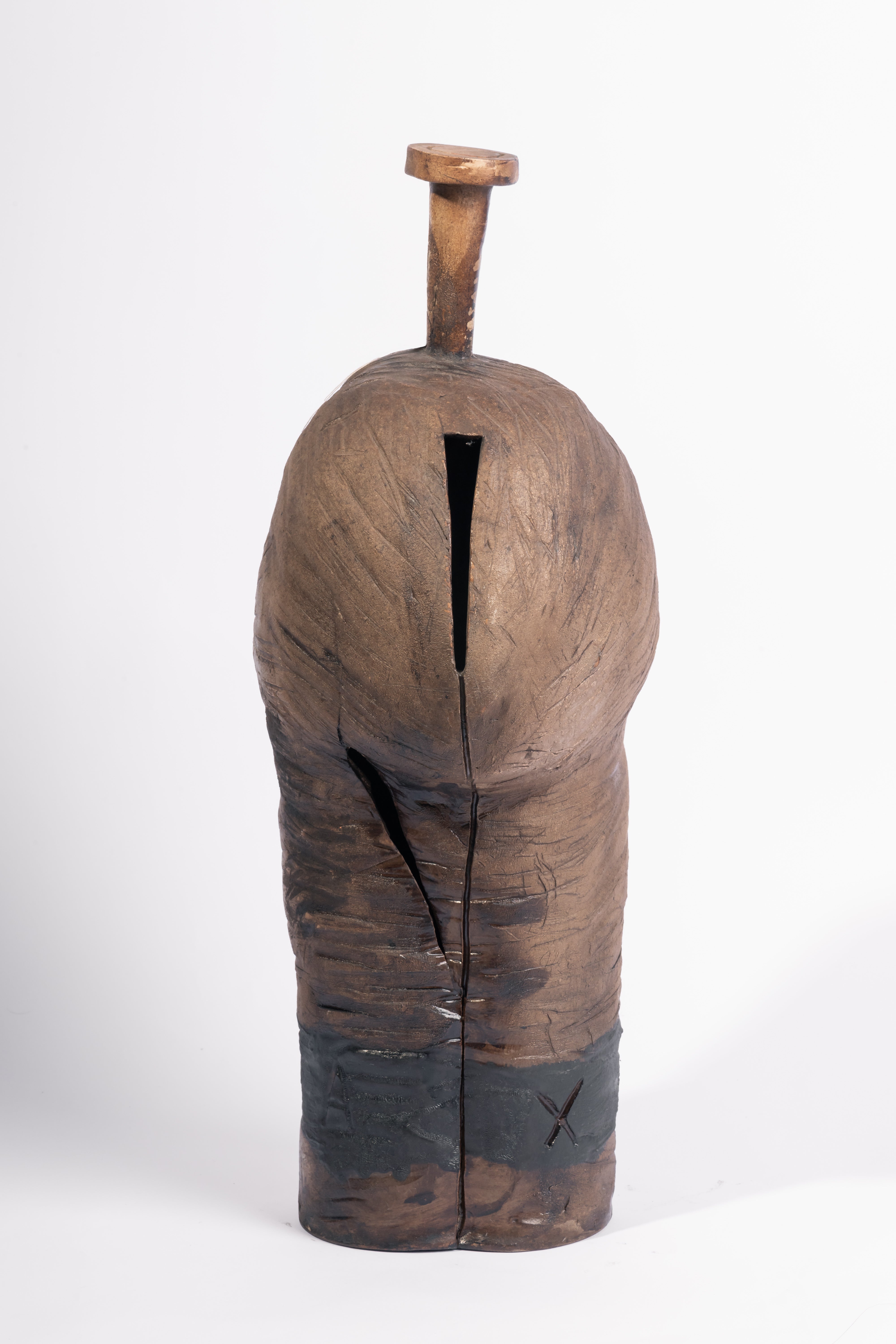 Escultura Cabeças Prego - Marco Túlio Resende