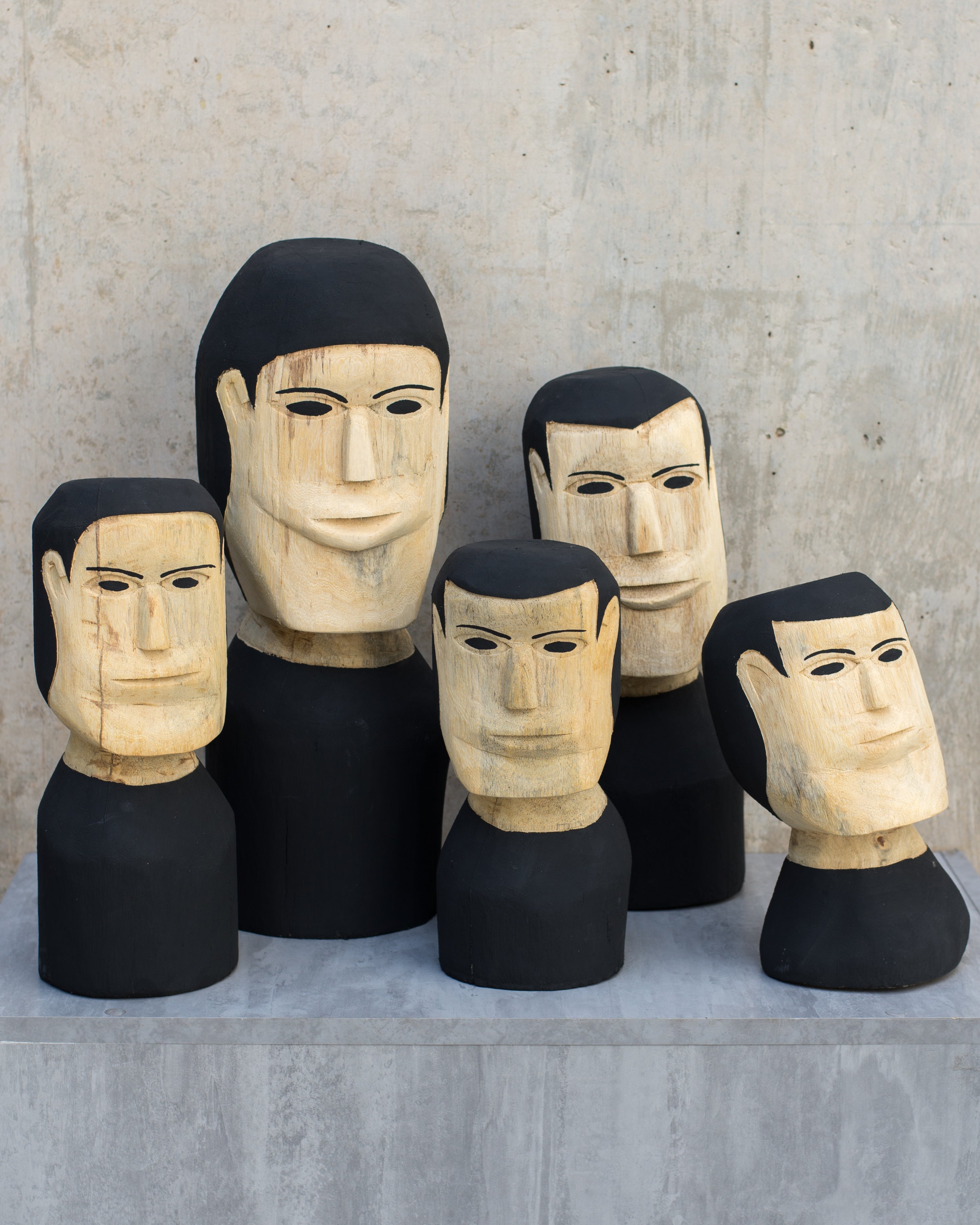 Escultura Homem Preto PP - Aberaldo
