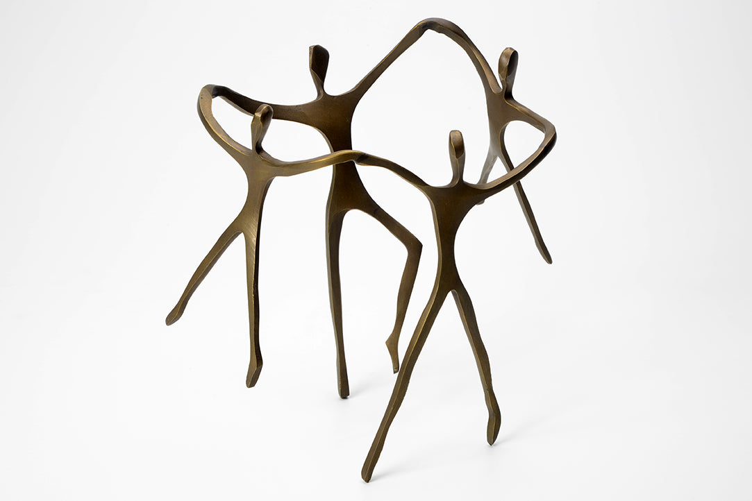 Escultura Familia Ciranda Menino