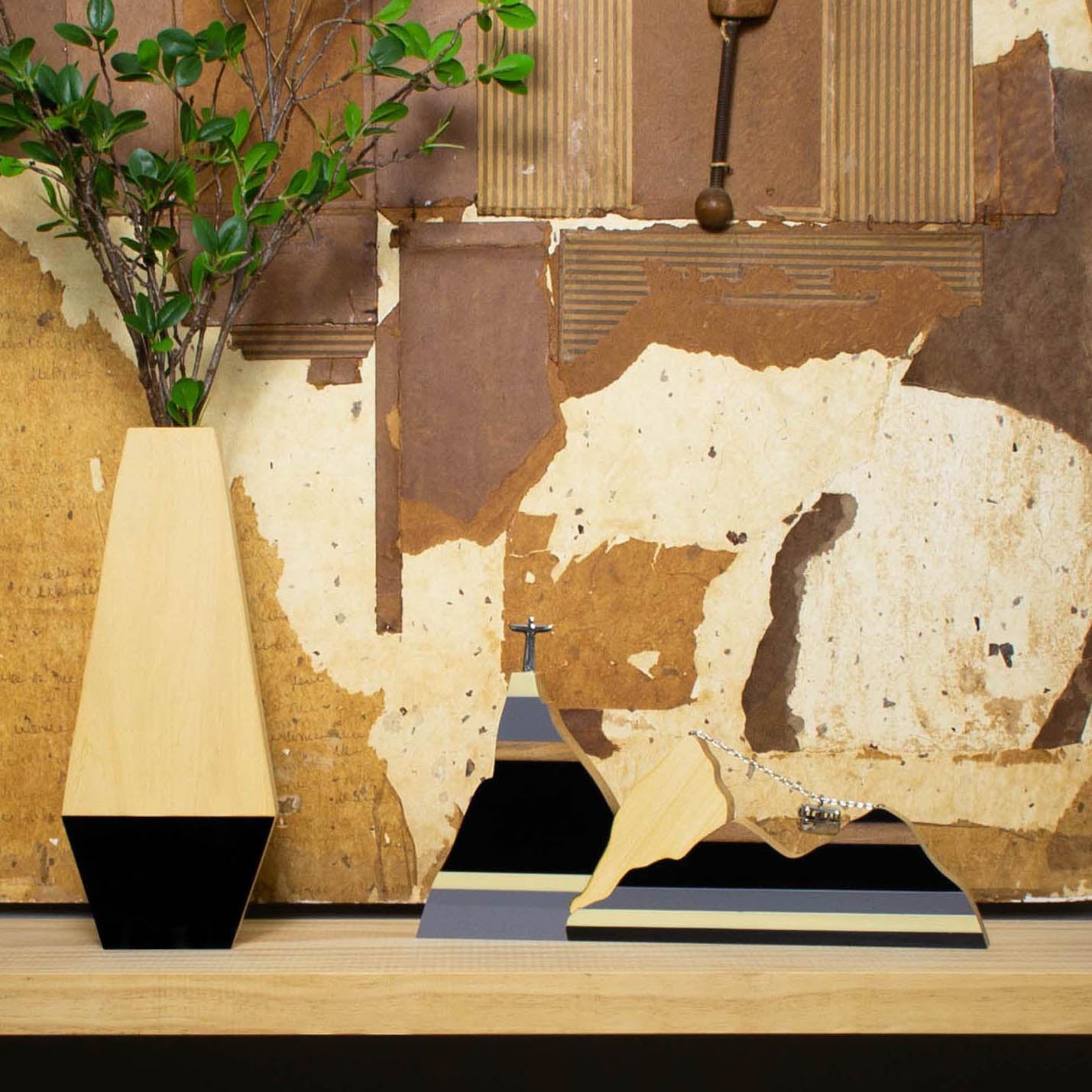 Paisagem Lista Multi Preto