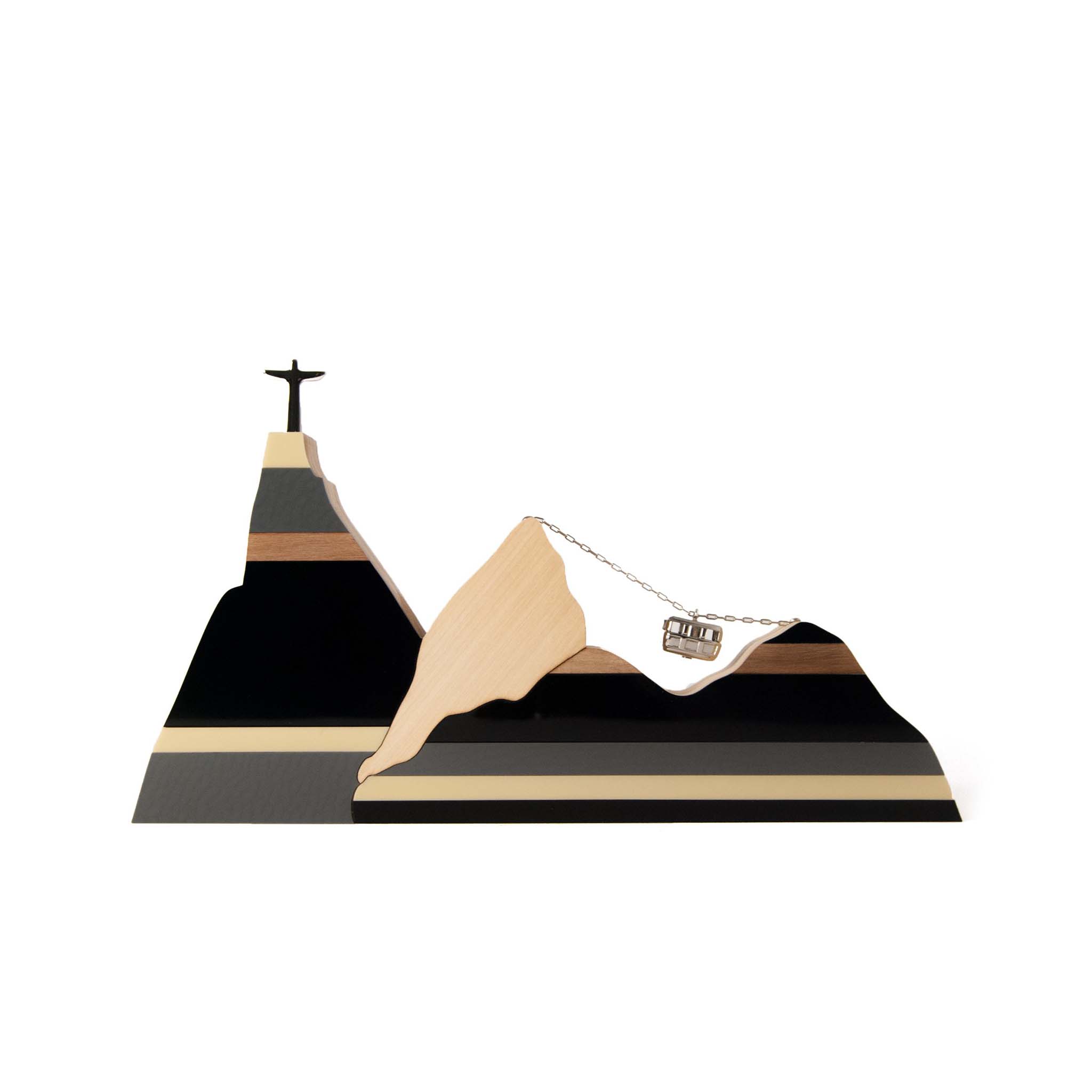 Paisagem Lista Multi Preto