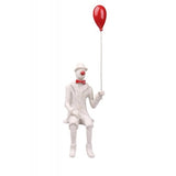 Escultura Palhaço com Balão Vermelho